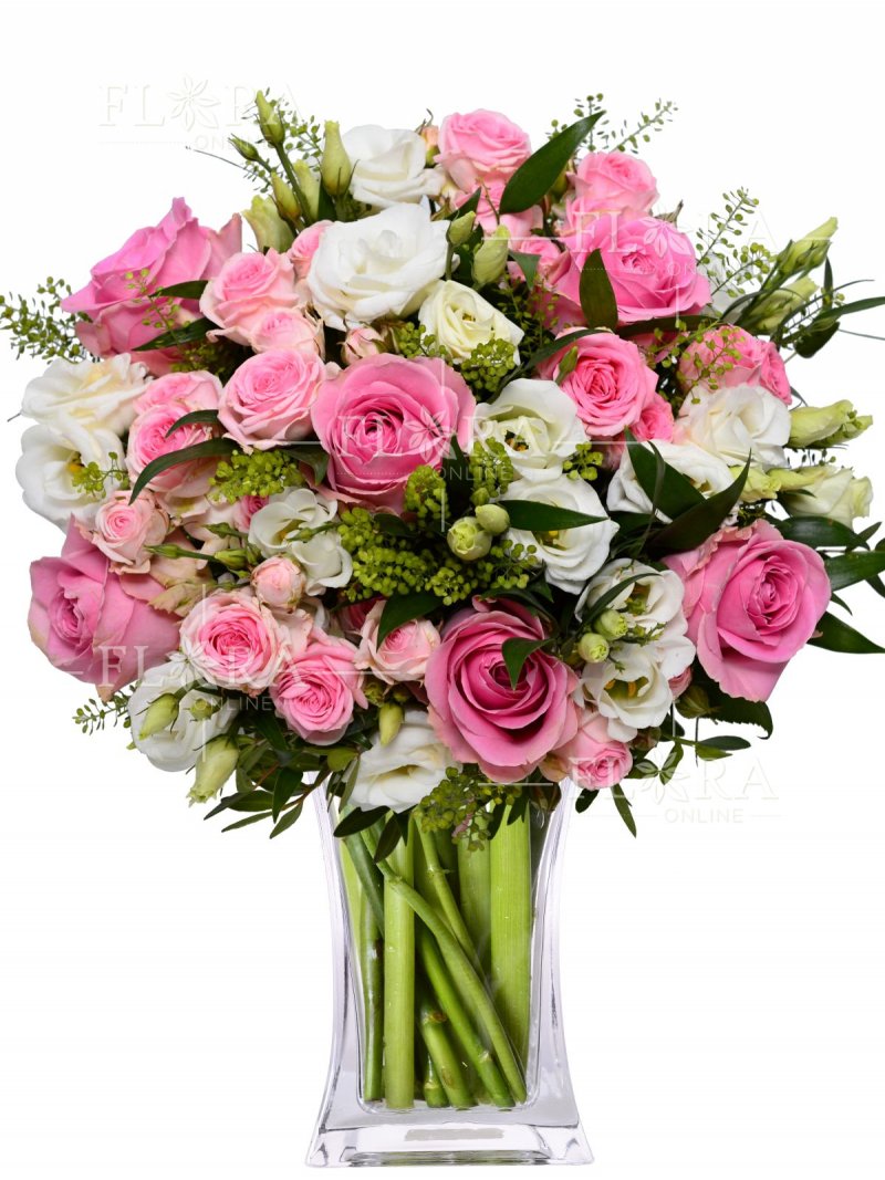 Krásná romantická kytice - rozvoz květin