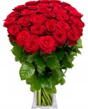 100 красных роз: доставка цветов