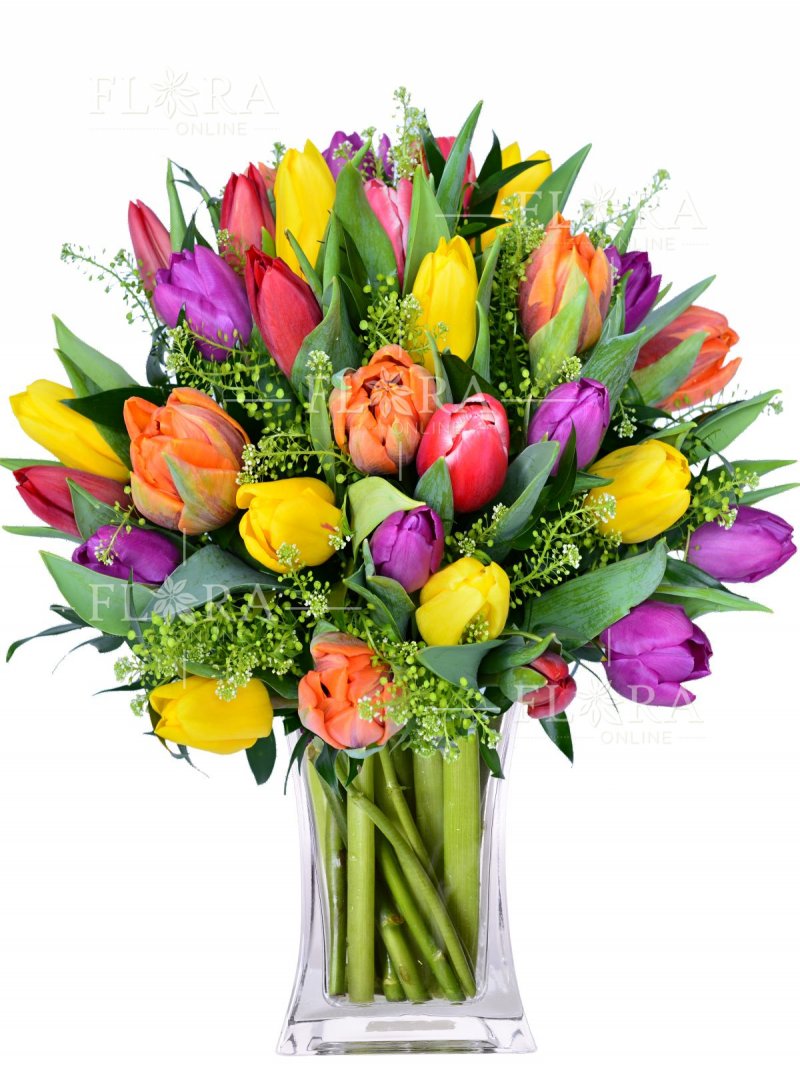 Tulips bouquet: Flora Online